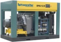 Винтовые компрессоры Spitzenreiter со встроенным поршневым бустером серии SPHG Винтовые компрессоры Spitzenreiter со встроенным поршневым бустером серии SPHG